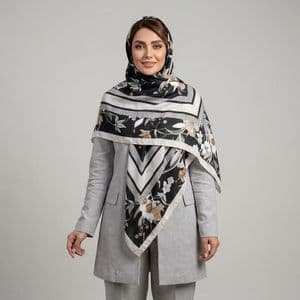 روسری زنانه مدل نخی خنک تابستانه کد 9861