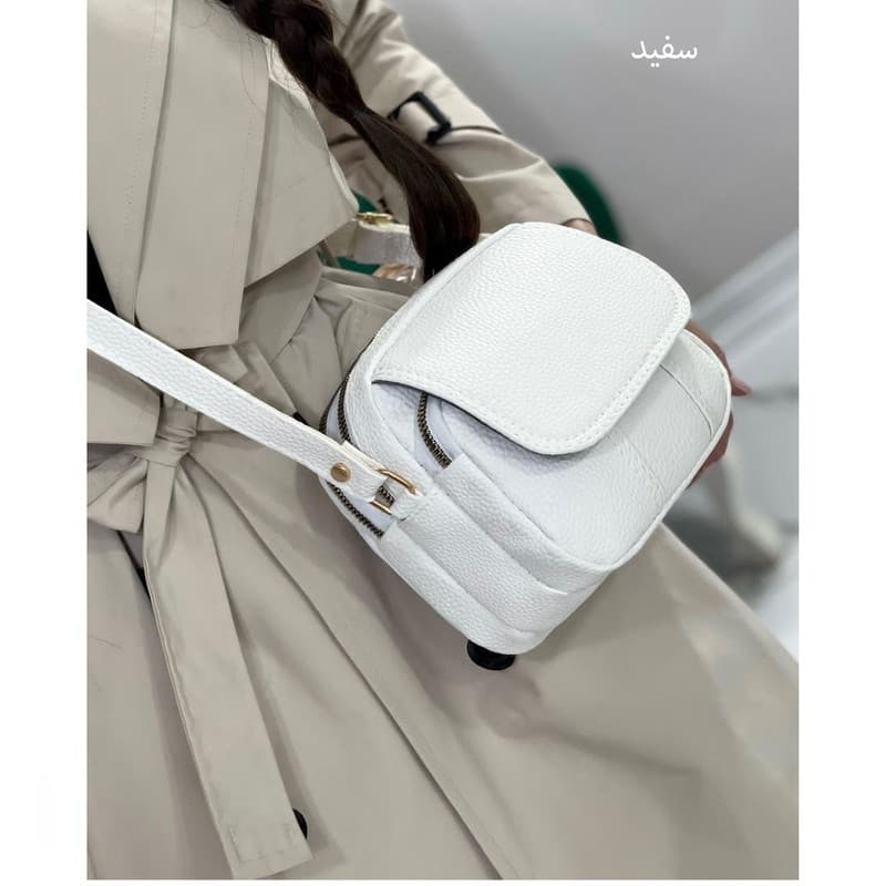 کیف رودوشی زنانه مدل تپلی — تصویر ۴