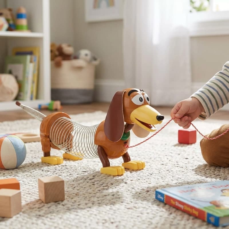 اسباب بازی دیزنی مدل سگ داستان اسباب بازی طرح Slinky Dog — تصویر ۳