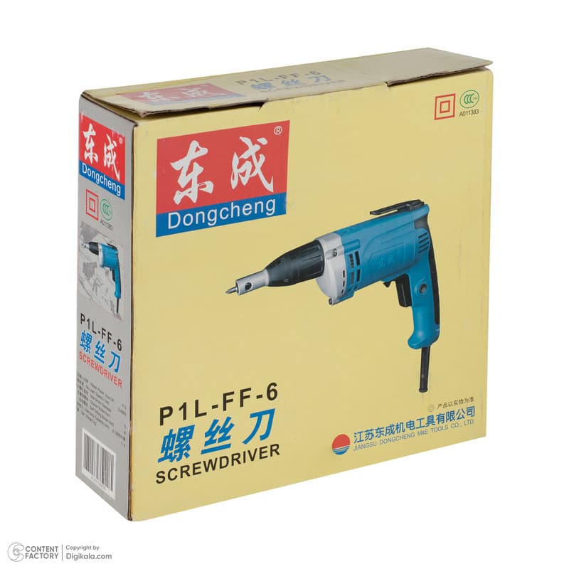 پیچ گوشتی برقی 6.35 میلیمتری 710 وات دانگ چنگ مدل DPL6-P1L-FF-6 — تصویر ۲