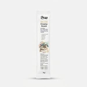بستنی گربه پرسا مدل Creamy با طعم شیر وزن 20 گرم