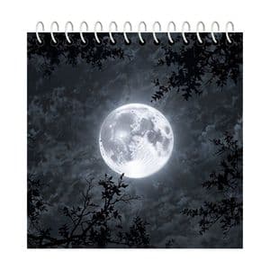 دفترچه یادداشت 50 برگ آلبالو مدل ماه فانتزی کد 4092