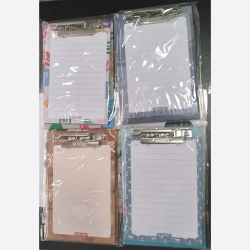 دفترچه یادداشت تخته شاسی دار سایز برگ