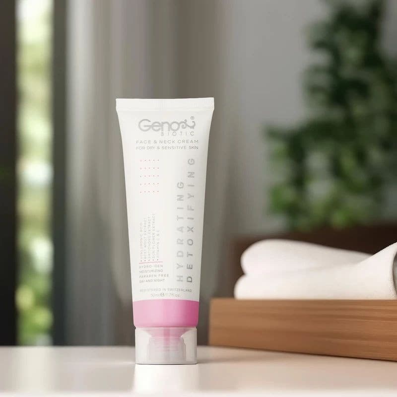 کرم آبرسان ژنوبایوتیک مدل Dry Detoxifing حجم 50 میلی‌لیتر — تصویر ۲