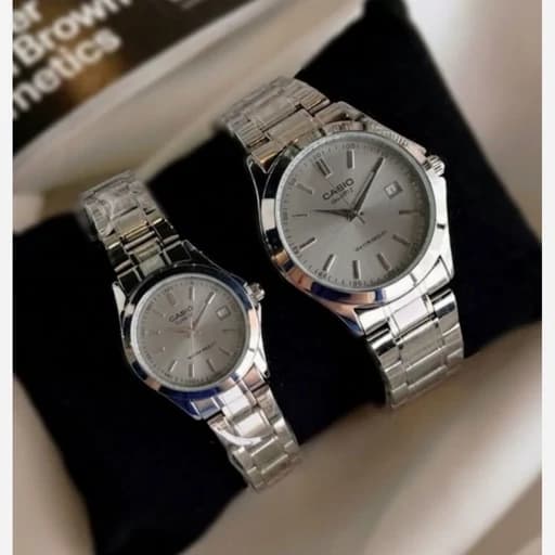 ساعت مچی CASIO کاسیو مردانه استیل حکاکی ژاپن