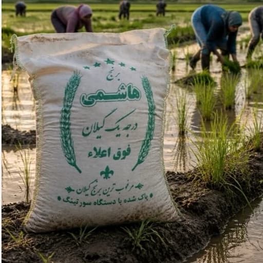 برنج طارم هاشمی درجه یک گیلان — تصویر ۲