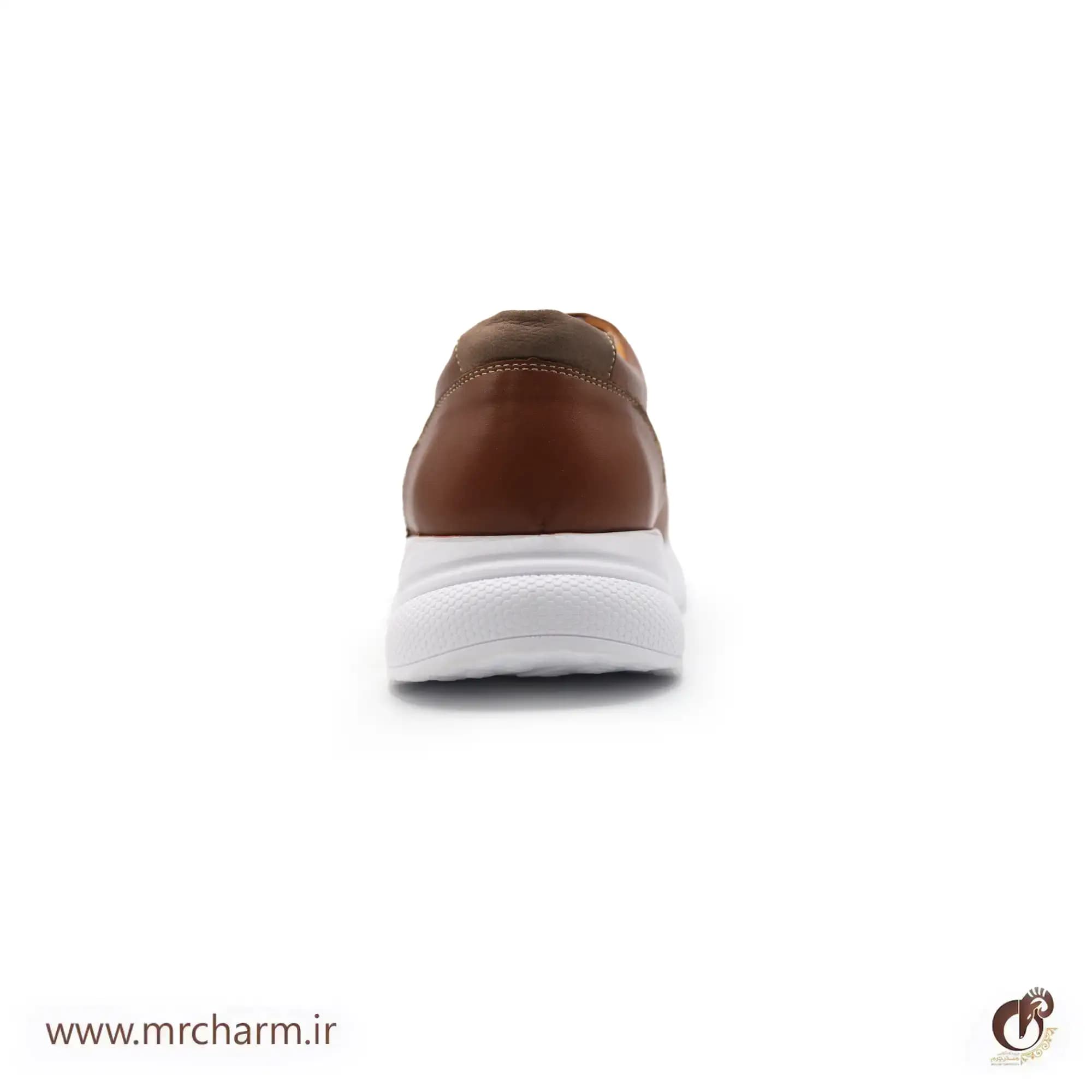 کفش چرم اسپرت مردانه مشکی mrc1121-08 — تصویر ۹