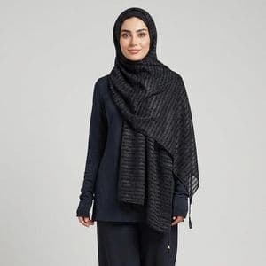 شال زنانه مدل مجلسی حریر لمه شاینی کد 6065