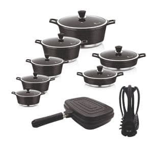 سرویس قابلمه و تابه گرانیتی 22 پارچه نیولایف مدل AFRA-6322