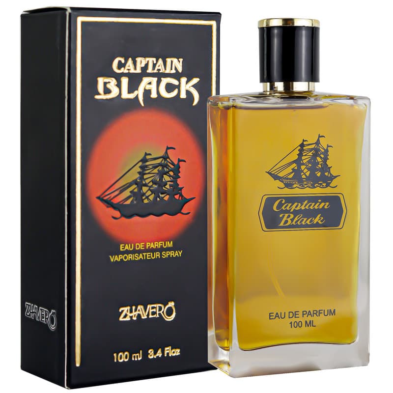 ادو پرفیوم مردانه ژاورو مدل captain black با رایحه گرم حجم 100 میلی لیتر — تصویر ۲