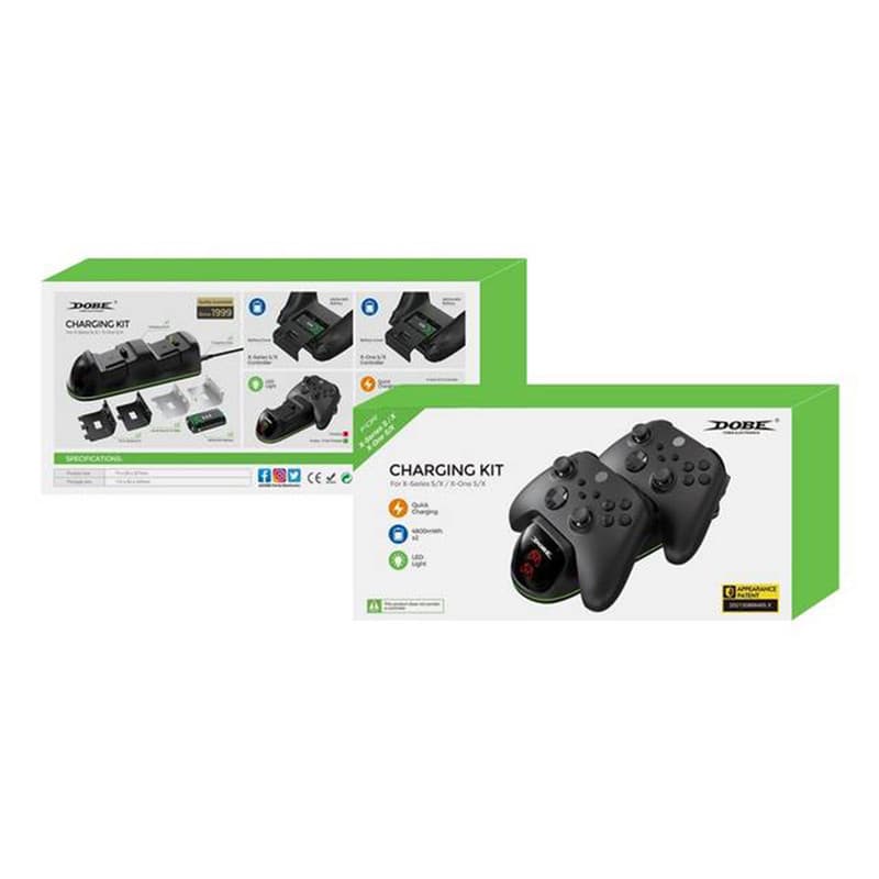 باتری و پایه شارژ ایکس باکس دابی مدل DOBE TYX-1623X مخصوص XBOX Series S/X - XBOX ONE S/X — تصویر ۵