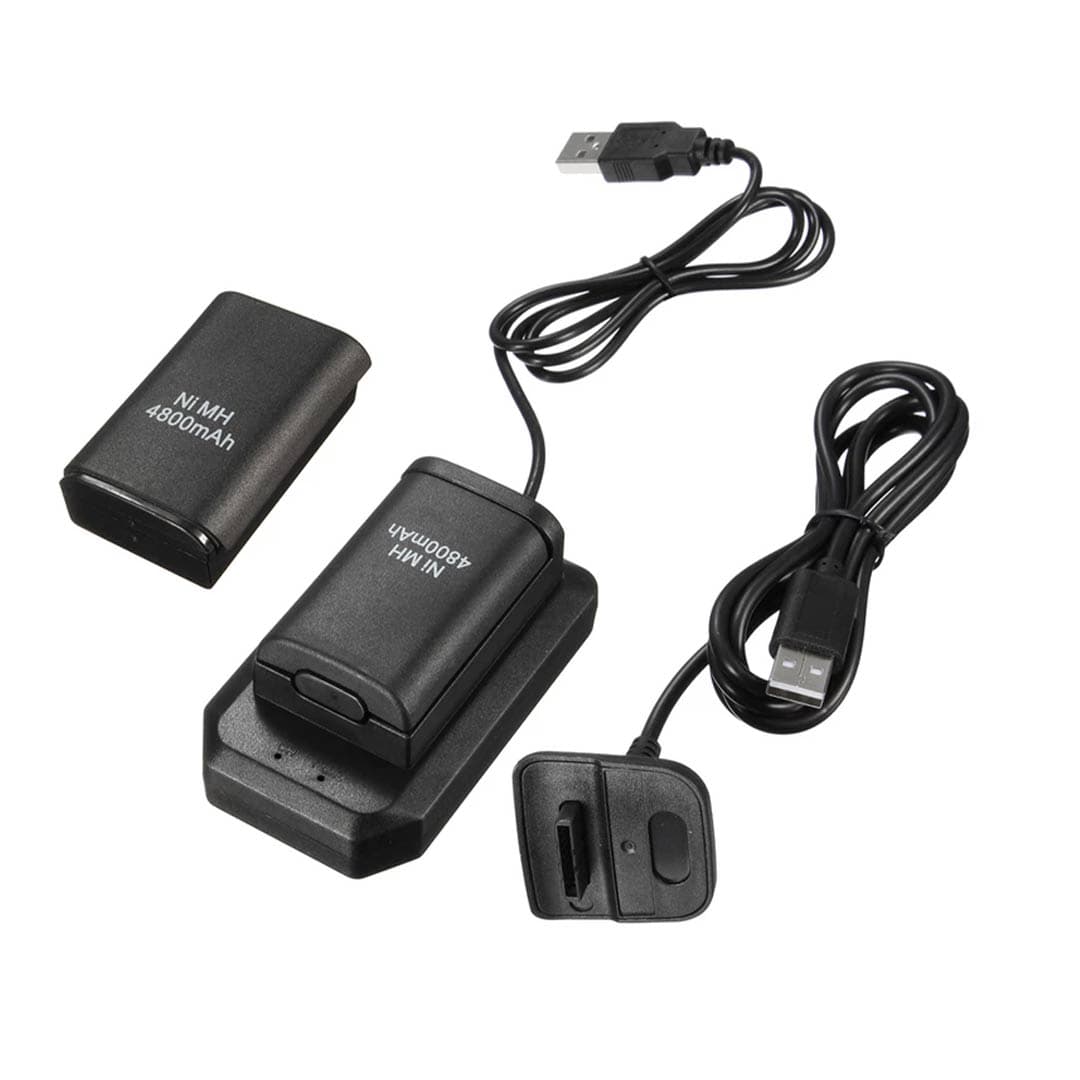 باتری و شارژر دسته بازی ایکس باکس 360 مدل LJL-360 — تصویر ۳