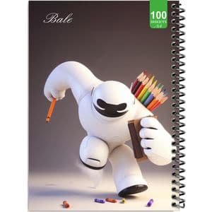 دفتر نقاشی 100 برگ بله طرح فانتزی پسرانه کد A4-N263 — تصویر ۵