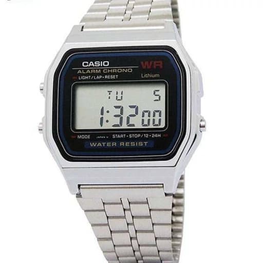 ساعت مچی مردانه پسرانه کاسیو casio فلزی f-w91