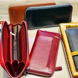 کیف پول زنانه پارما تک زیپ (چرم طبیعی) — تصویر ۳