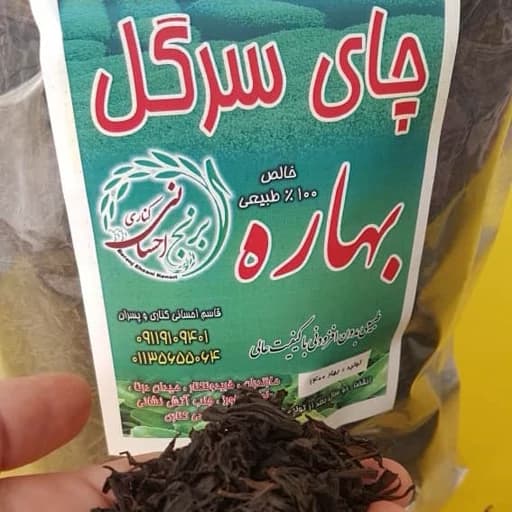 چای قلم بهاره (سرگل) امساله 500 گرمی — تصویر ۲
