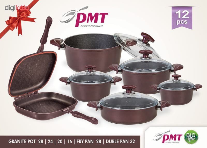 سرویس پخت و پز 12 پارچه پی ام تی کد pm1200 — تصویر ۵