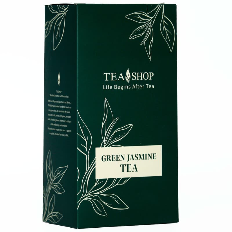 چای سبز جاسمین با عطر گل یاس تی شاپ - 250 گرم — تصویر ۴