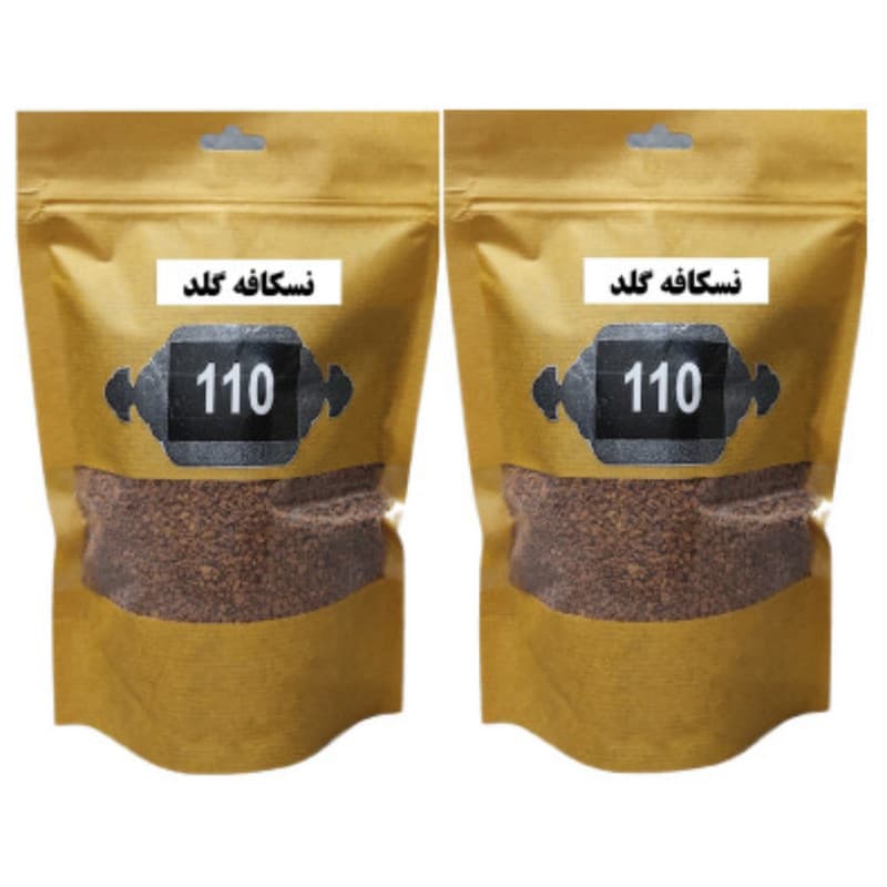 قهوه فوری گلد 110 - 100 گرم بسته 2 عددی — تصویر ۵