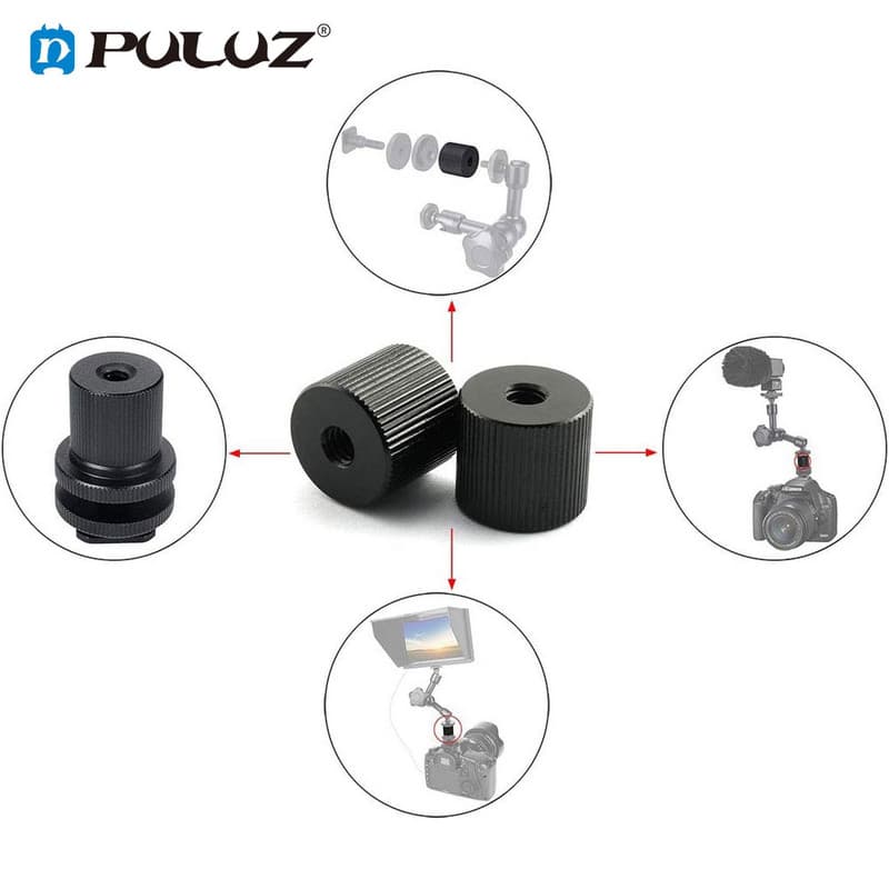 پیچ تبدیل پایه دوربین مدل Universal F 1/4 to 1/4 — تصویر ۵