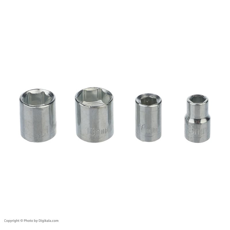 پیچ گوشتی چکشی شارژی 10 میلی متری 148ولت جاب مدل JB-148 AV Industrial مجموعه 40 عددی — تصویر ۵