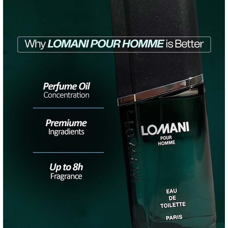 ادوتویلت مردانه لومانی مدل Pour Hmme حجم 100 میلی لیتر — تصویر ۲