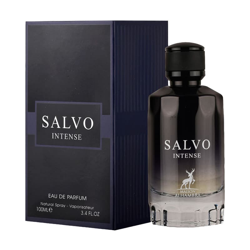 ادو پرفیوم مردانه الحمبرا مدل Salvo Intense حجم 100 میلی لیتر — تصویر ۲