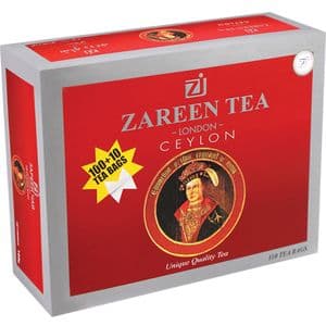 چای سیلان ساده تی بگ زرین بسته 110 عددی