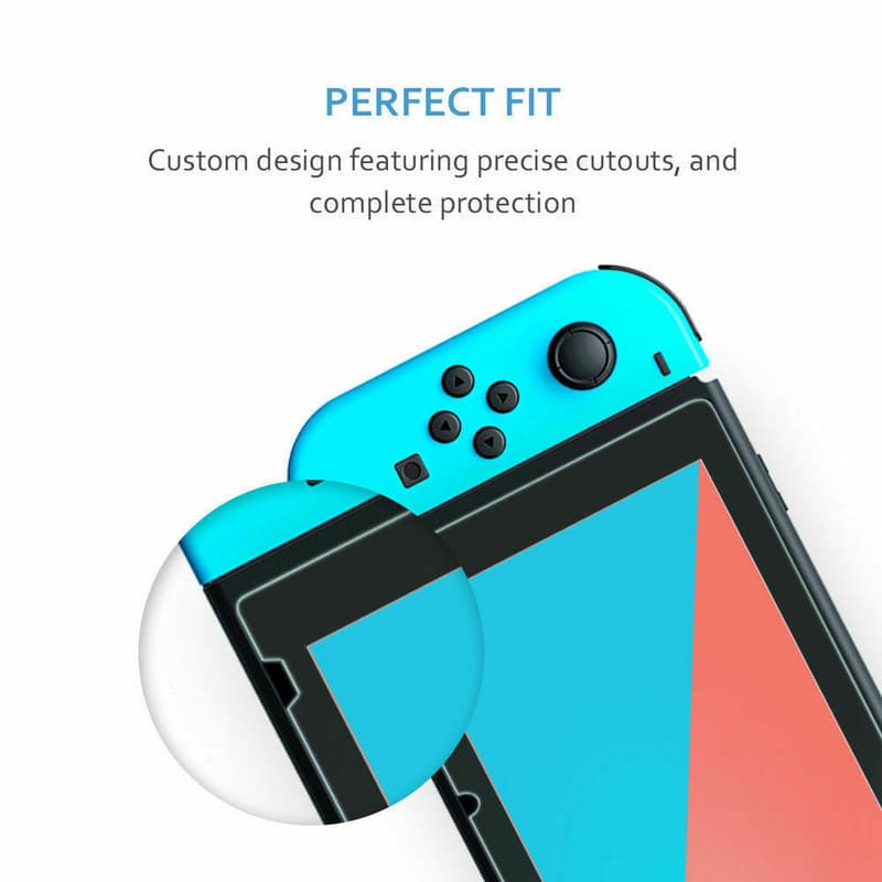محافظ صفحه نمایش کنسول بازی نینتندو سوییچ مدل glass screen pro premium tempered — تصویر ۴