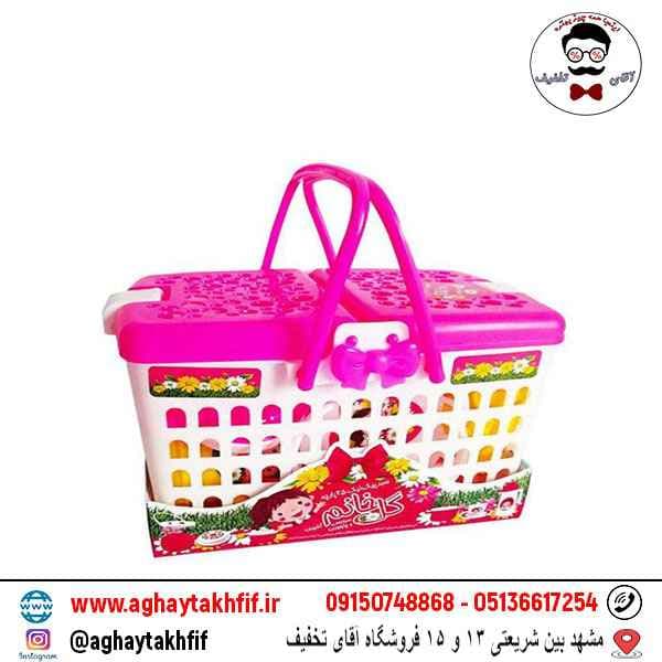 ست بازی سبد پیک نیک مدل گل خانم — تصویر ۴