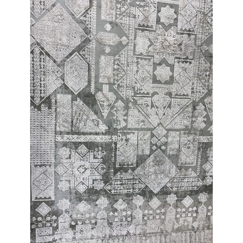 فرش ماشینی آرمانی مدل مراکشی طرح مدرن کد 7210 — تصویر ۲