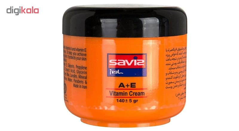 کرم مرطوب کننده ساویز مدل A+E حجم 140 میلی لیتر — تصویر ۴