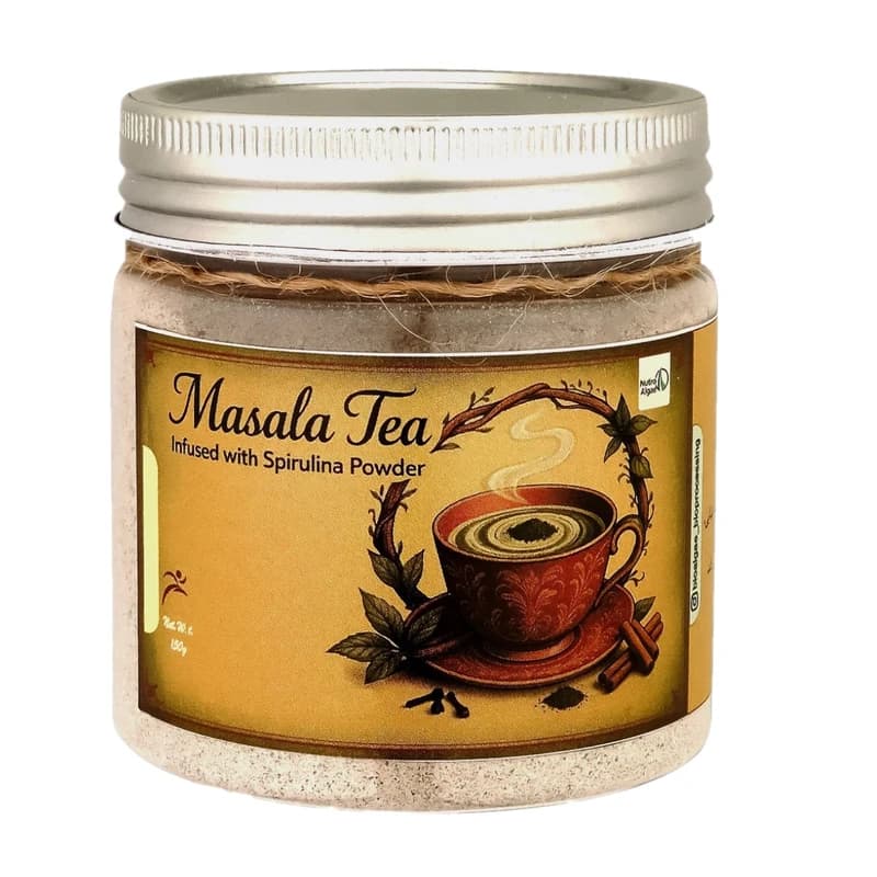 چای ماسالا حاوی اسپیرولینا نوتروآلگ - 150 گرم — تصویر ۸