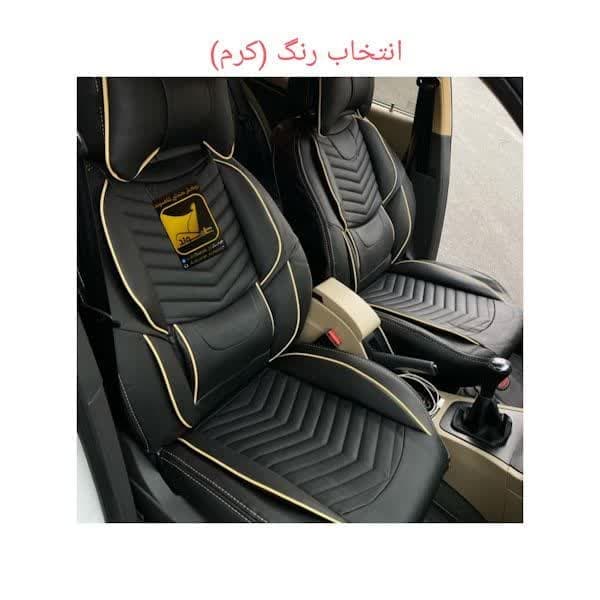 روکش صندلی خودرو شاهسوند مدل خلبانی مناسب برای اطلس — تصویر ۱۰