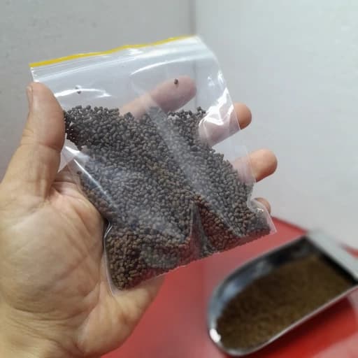 غذای 3 میلی پروتئین بالا آکواریوم 50 گرمی (قطر2 طول3)