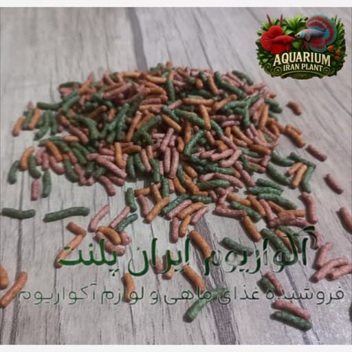 غذای ماهی استیک میکس دو رنگ — تصویر ۲