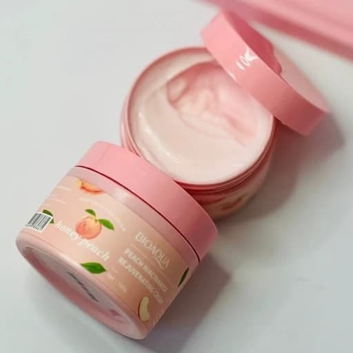 کرم آبرسان صورت هلو خوشبو ضد چین چروک پوست جلوگیری از پیری شاداب کننده ضدلک مرطوب کننده سطحی — تصویر ۶