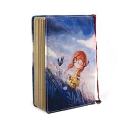 دفترچه یادداشت خط دار سایز 12*17 دختر هدفمند — تصویر ۳