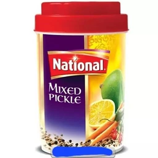 ترشی انبه مخلوط نشنال900گرمی اصل