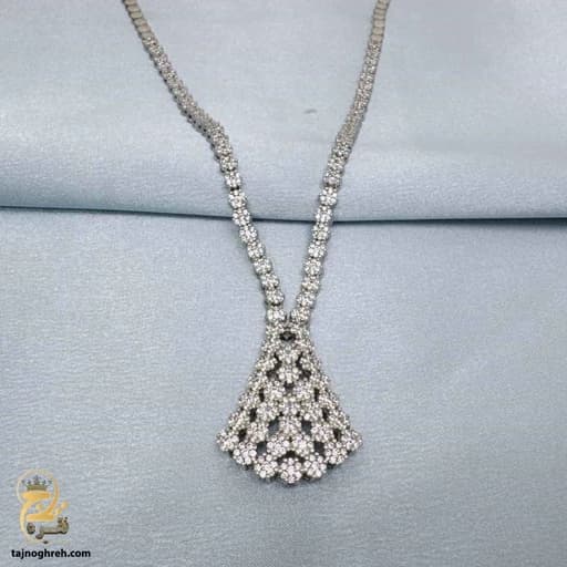 گردنبند نقره زنانه مجلسی مدل ZSW Z103