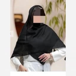 روسری زنانه قواره دار نخی درجه یک شال و روسری فرشته — تصویر ۳