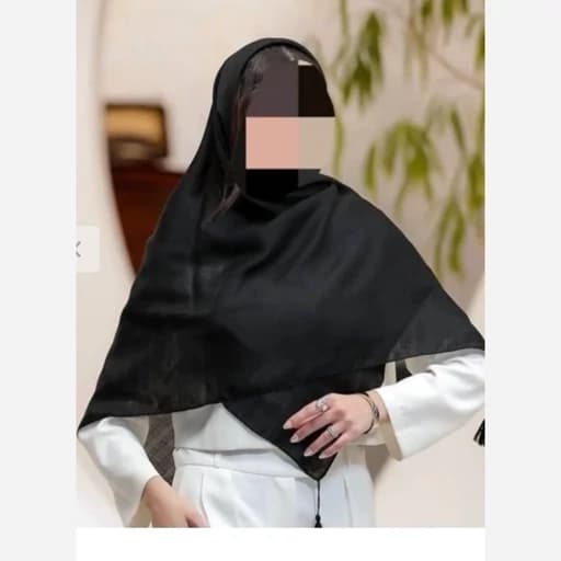 روسری زنانه قواره دار نخی درجه یک شال و روسری فرشته