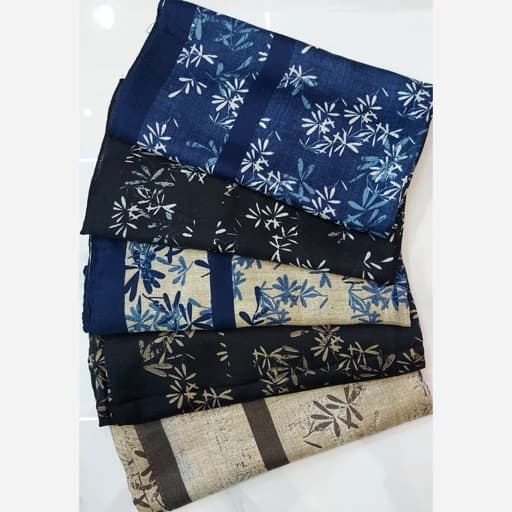 روسری نخی دوردوخت شال و روسری فرشته