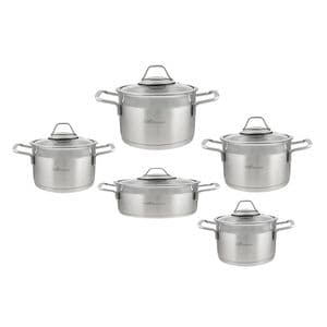 سرویس پخت و پز استیل 10 پارچه سافینوکس مدل sa-20