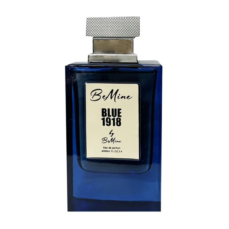 تستر ادو پرفیوم مردانه بی ماین مدل Blue 1918 با رایحه تلخ حجم 100 میلی لیتر — تصویر ۴