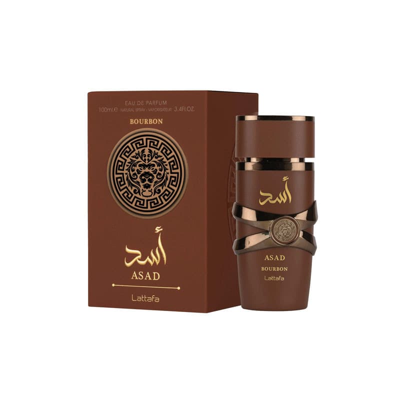 ادو پرفیوم مردانه لطافه مدل Asad Bourbon با رایحه گرم حجم 100 میلی لیتر — تصویر ۴