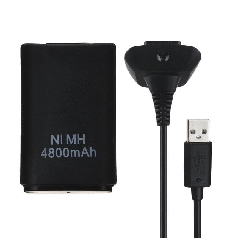 باتری و شارژر دسته بازی Xbox 360 مدل XB360 — تصویر ۶