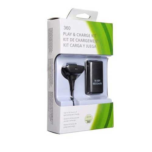 باتری و شارژر دسته بازی Xbox 360 مدل XB360 — تصویر ۲