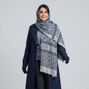شال زنانه مدل کشمیر پاییزی زمستانی