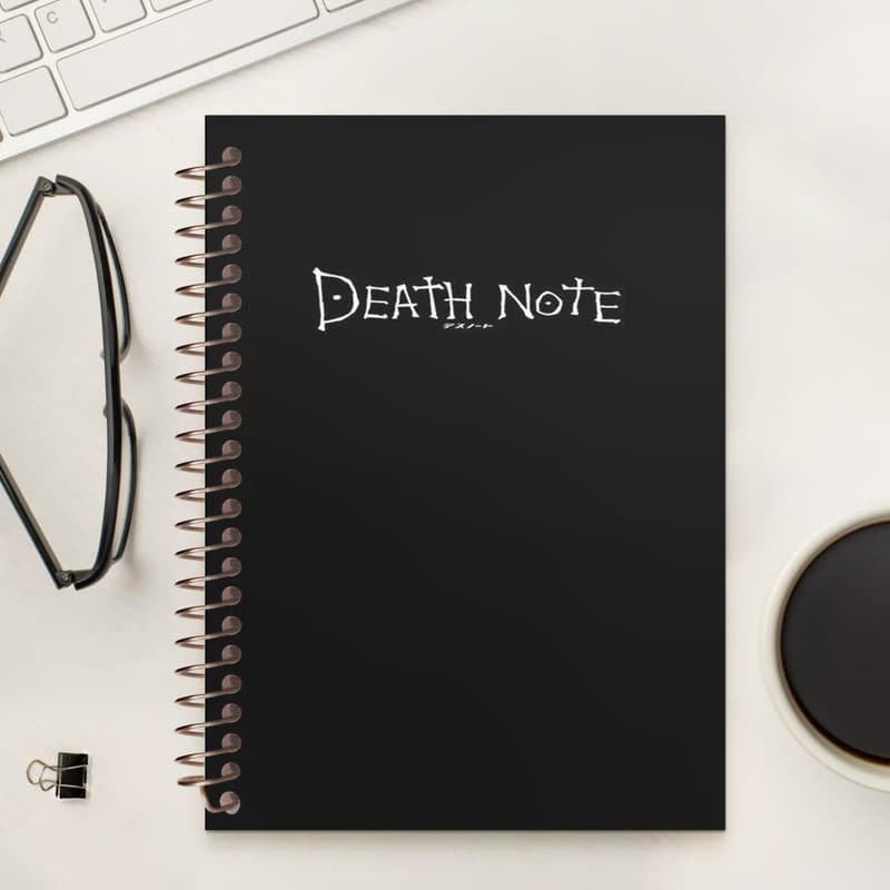 دفتر زبان طرح انیمه Death Note کد L15 — تصویر ۲